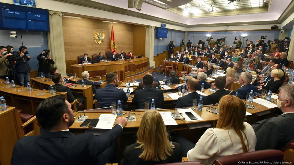 Sednica parlamenta u Podgorici