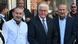 German President Frank-Walter Steinmeier with Hasan Yildirim and Özcan Yildirim, owners of a barber shop that was targeted by a 2004 neo-Nazi nail bomb German President Frank-Walter Steinmeier with Hasan Yildirim and Özcan Yildirim, owners of a barber shop that was targeted by a 2004 neo-Nazi nail bomb