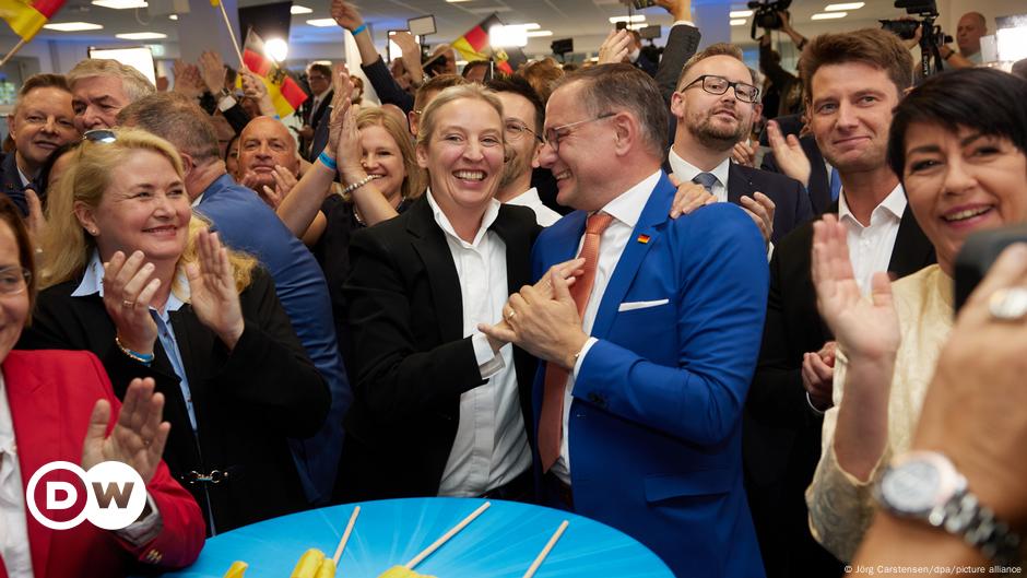 EU elections: Far-right jumps to second place in Germany