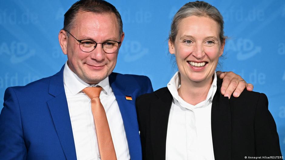Tino Krupala i Alis Vajdel zajednički vode Alternativu za Nemačku od 2022. godine