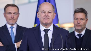 Nach dem Bruch der Regierungskoalition in Deutschland DW