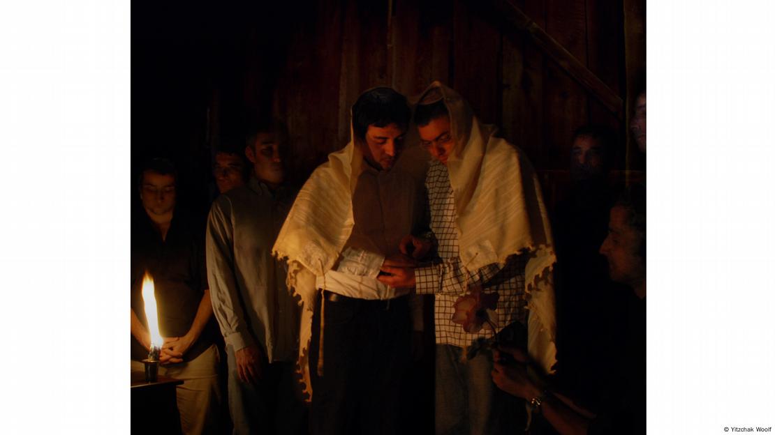 "Um casamento judeu", do fotógrafo Yitzchak Woolf,
