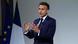 Emmanuel Macron hablando. Emmanuel Macron hablando.