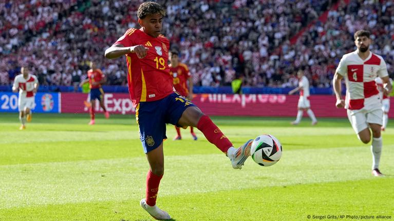 Lamine Yamal: jugador de Eurocopa más joven de la historia – DW – 16/06