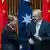 中国国务院总理李强与澳大利亚总理阿尔巴尼斯17日举办会晤