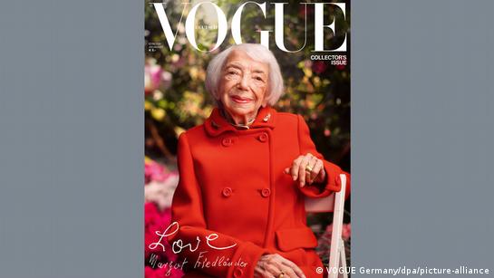 Holocaust survivor Margot Friedländer lands on German Vogue cover