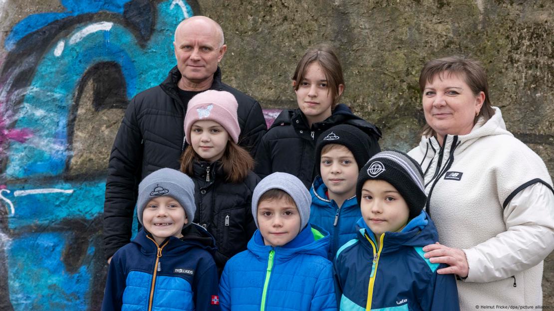 Familje nga Ukraina që ka gjetur strehë në Gjermani
