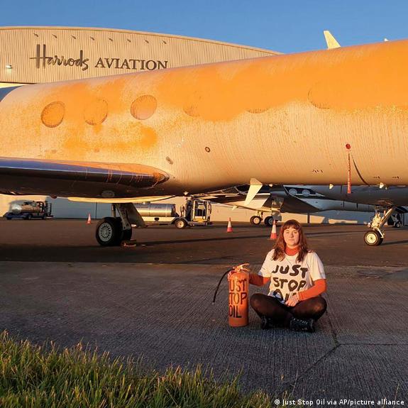 Taylor Swift's jet spared activists' orange paint