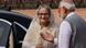 Modi gestures during a private talk with former Bangladeshi PM Sheikh Hasina Modi gestures during a private talk with former Bangladeshi PM Sheikh Hasina