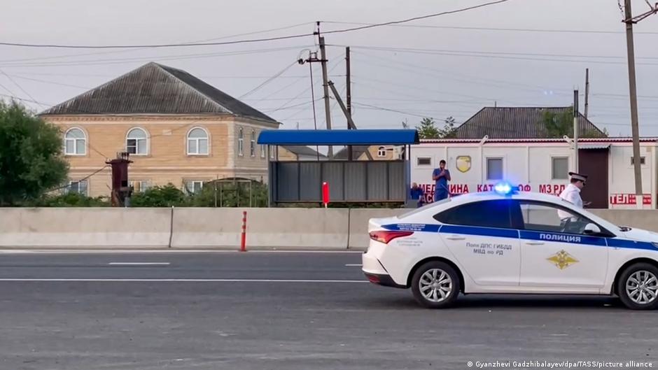 На газопроводе в Дагестане прогремели три взрыва, возник пожар