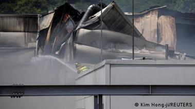 South Korea: Over 20 dead in lithium battery factory fire – DW – 06/24/2024