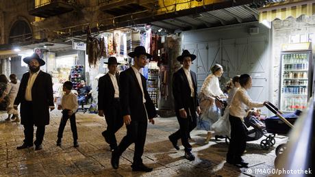 Orthodoxe Juden in der Altstadt von Jerusalem
