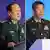 兩位前國防部長李尚福（圖右）和魏鳳和分別因嚴重違紀違法問題被開除黨籍