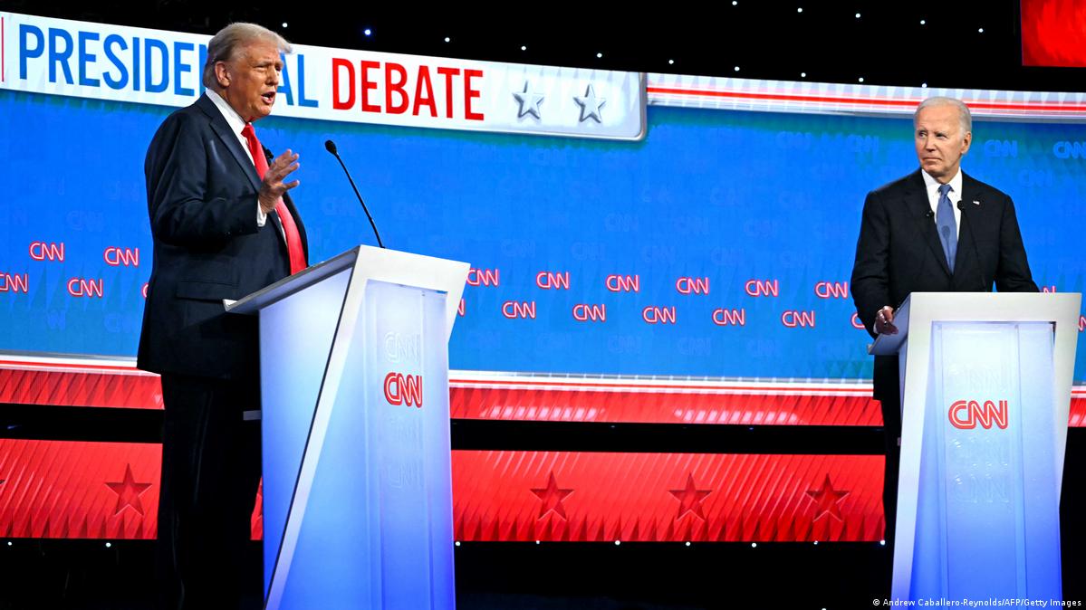 Biden and Trump face off in first 2024 presidential debate