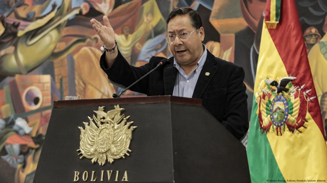 O presidente boliviano Luis Arce