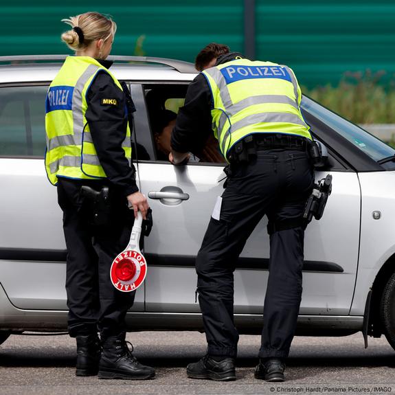 Temporary internal border controls are being carried out at the borders between Germany and Belgium