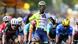 Eritrea's Biniam Girmay celebrates winning the third stage of the Tour de France cycling race Eritrea's Biniam Girmay celebrates winning the third stage of the Tour de France cycling race