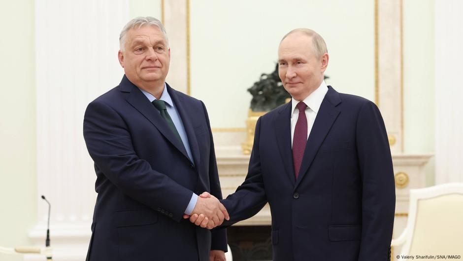 Mađarski premijer Viktor Orban s ruskim predsjednikom Vladimirom Putinom u Moskvi