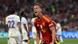 El jugador español Dani Olmo en la semifinal de la Eurocopa 2024 contra Francia. El jugador español Dani Olmo en la semifinal de la Eurocopa 2024 contra Francia.