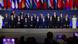 Los líderes de la OTAN en una foto grupal en Washington. 