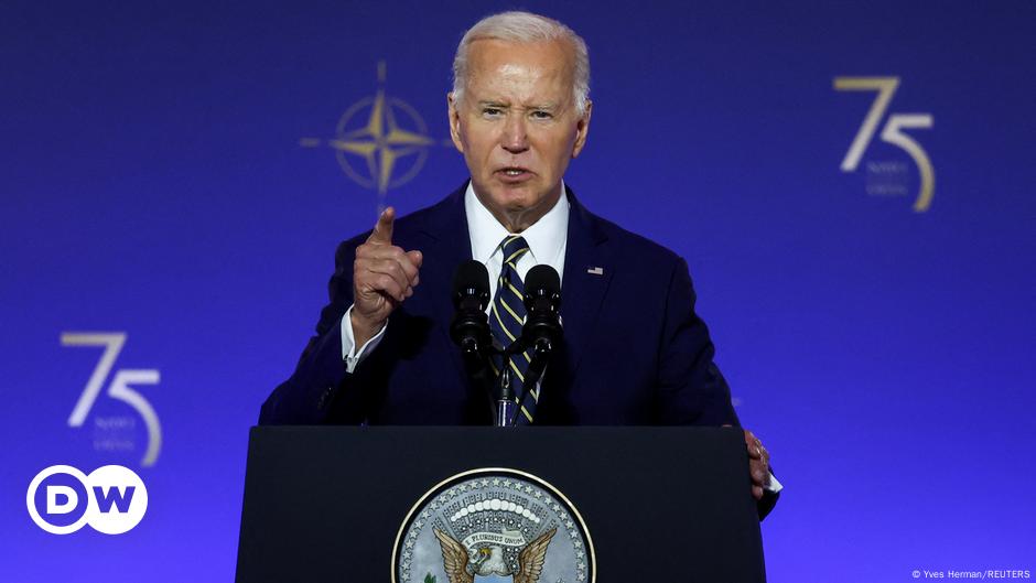 Joe Biden says NATO is “more powerful than ever” – DW – 07/10/2024