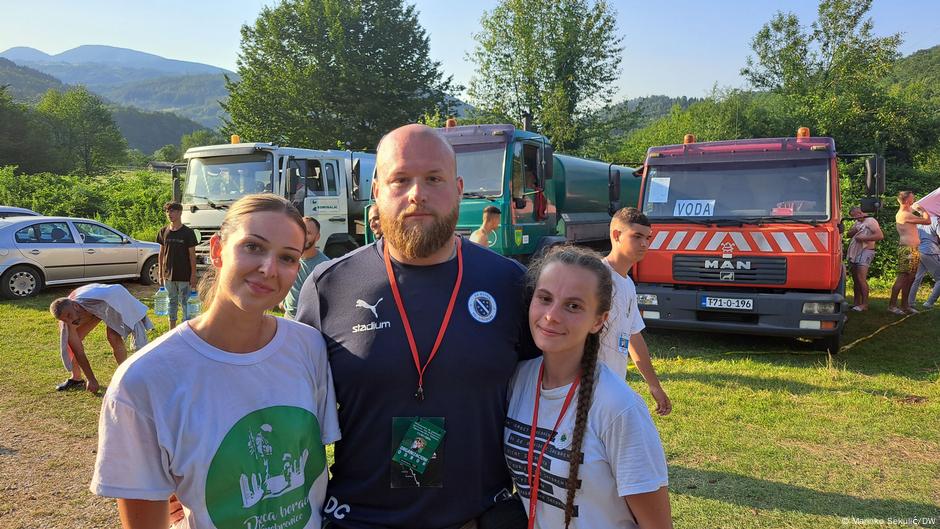Lejla i Amina sa Damirom Cvrkom
