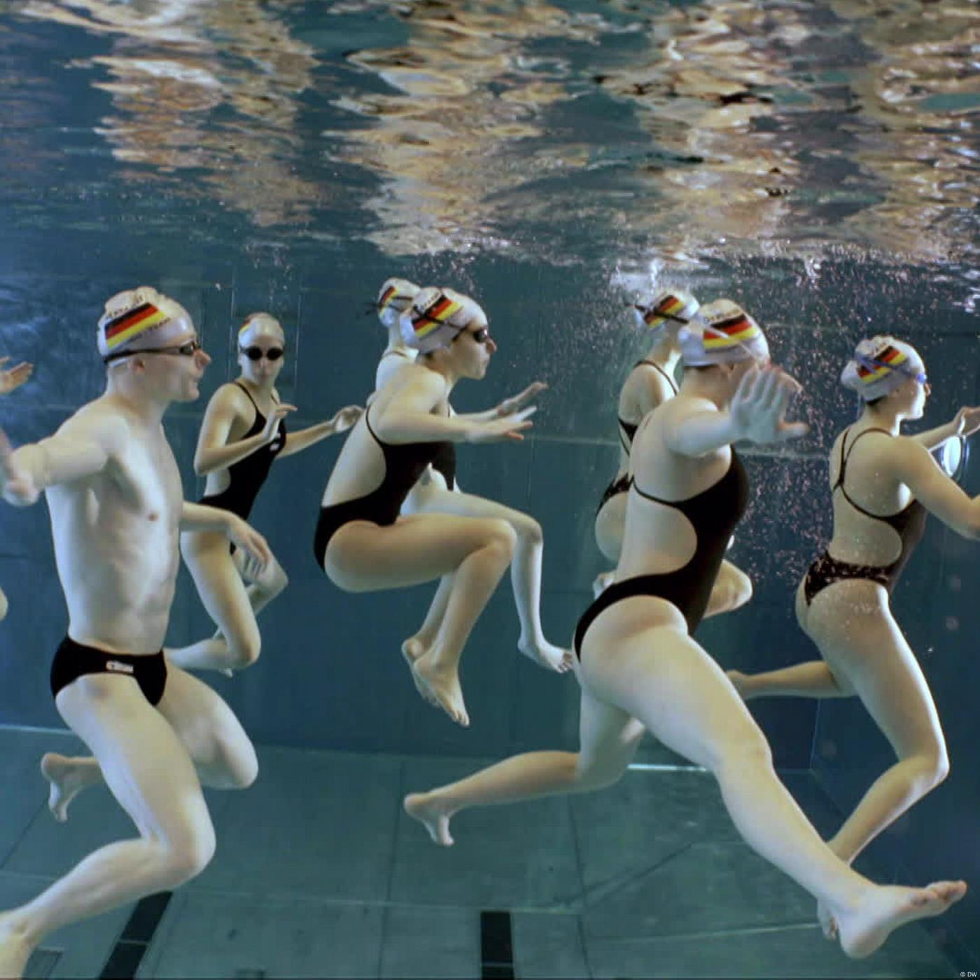 Als Synchronschwimmer im Profisport