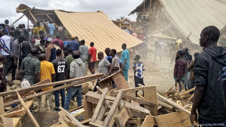 Nigeria: School building collapses during class in Jos – DW – 07/12/2024