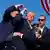 Republican presidential candidate former President Donald Trump is surround by U.S. Secret Service agents at a campaign rally, Saturday, July 13, 2024, in Butler, Pennsylvania.