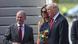 Olaf Scholz junto a Donald y Melania Trump. Olaf Scholz junto a Donald y Melania Trump.