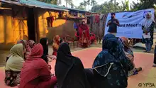  Diskussionsveranstaltung Yard Meeting im Distrikt Cox's Bazar