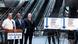 El alcalde neoyorquino Eric Adams, encabezó una conferencia en Fulton Center Subway Station de Nueva York.