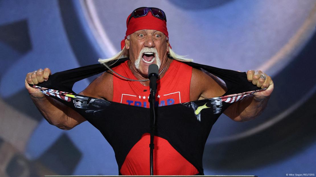 Hulk Hogan rasga roupa