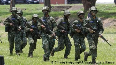 Taiwan holds drills simulating defense against China attacks