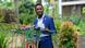 Uganda's Bobi Wine addressing the media at his home in Magere on January 15, 2021 Uganda's Bobi Wine addressing the media at his home in Magere on January 15, 2021