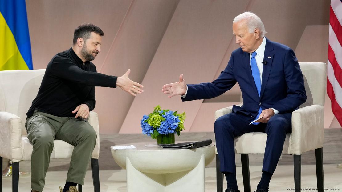 Joe Biden i Volodimir Zelenski