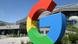 The Google logo can be seen outside its office, USA The Google logo can be seen outside its office, USA