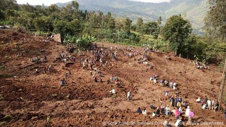 Mindestens 250 Tote nach Erdrutschen in Äthiopien