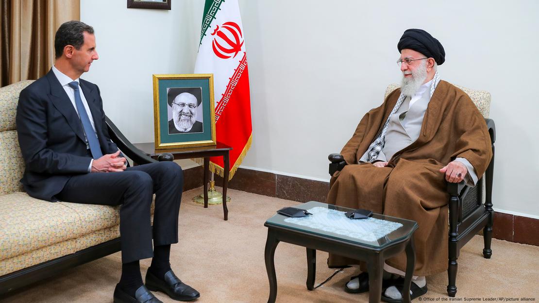 Takim i pushtetmbajtësit al-Asad me kreun suprem të Iranit, Aytalloah Ali-Khomenei, 30 maj 2024