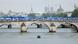A view of the Pont du Carrousel bridge by the River Seine, Paris, France, on July 26, 2024 A view of the Pont du Carrousel bridge by the River Seine, Paris, France, on July 26, 2024