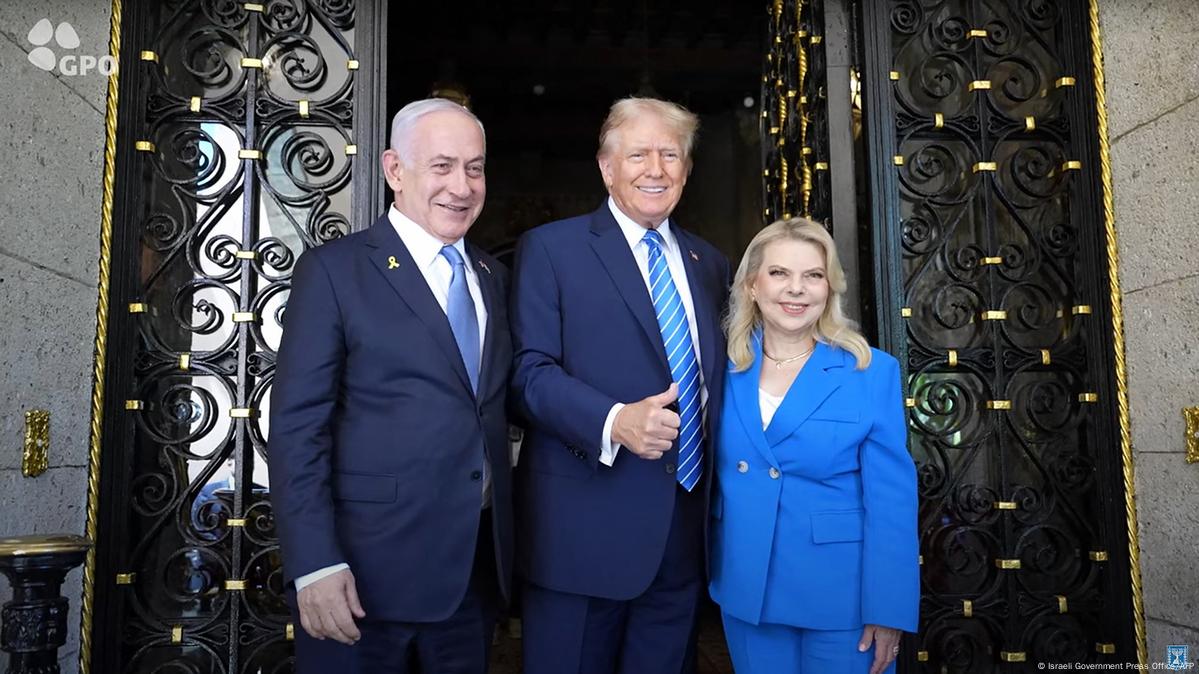 Netanyahu meets with Trump at Mar-a-Lago during US visit – DW – 07/27/2024