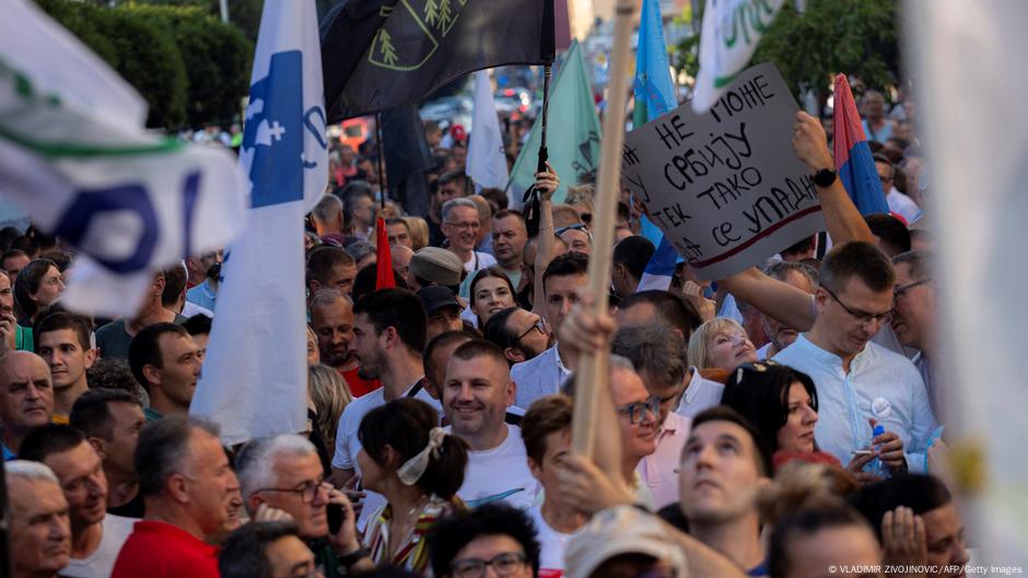 Protesti u Loznici 28. juna 2024.