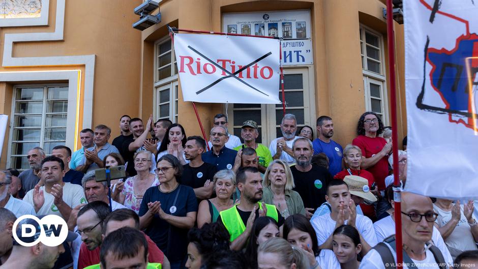 Wieder Proteste gegen Lithium-Abbau in Serbien