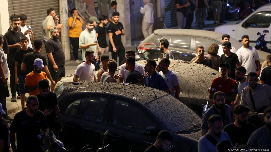 Ljudi su izašli na ulice posle napada, Bejrut 31.07.2024.