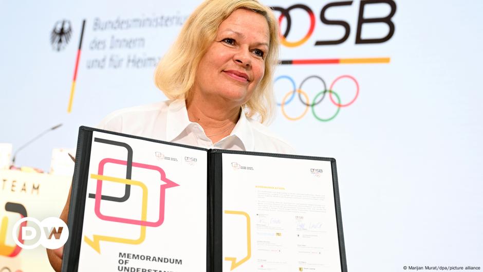 Ein deutscher Minister unterzeichnet eine Vereinbarung zur Ausrichtung der Olympischen Spiele 2040 – DW – 08.02.2024