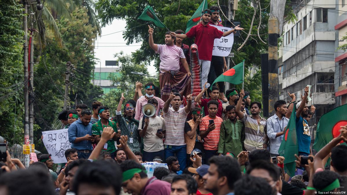 Bangladesch Dhaka 2024 | Erneute Studentenproteste und Polizeieinsatz