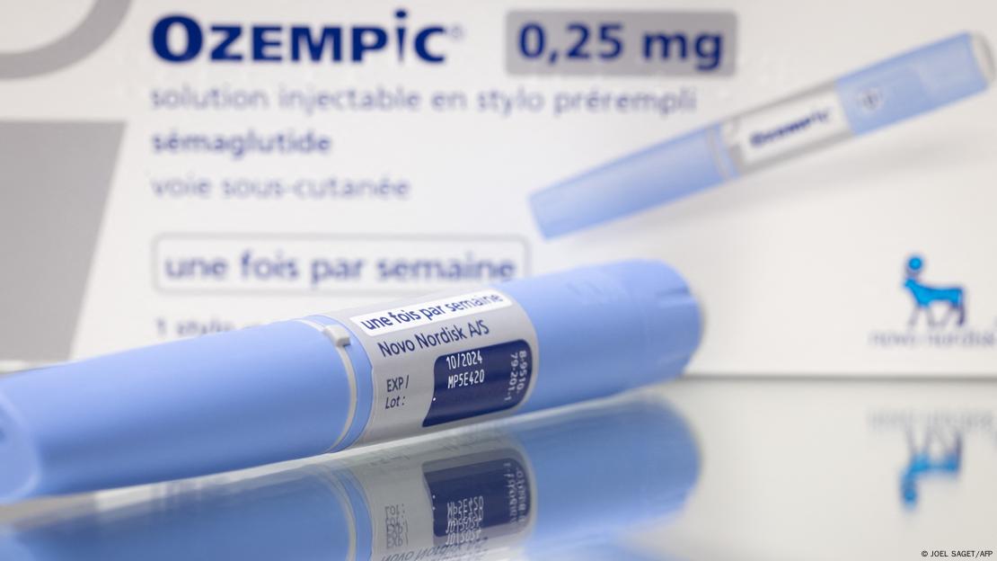 Novo Nordisk'in Ozempic ilacının görünümü