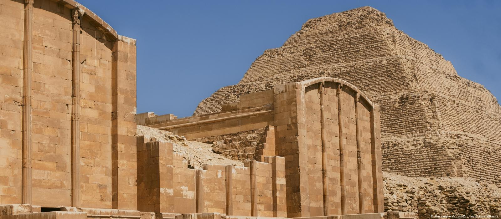 Pirámide de Djoser pudo ser edificada con sistema hidráulico – DW –  06/08/2024, image size:1600x700