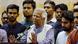 Muhammad Yunus in Dhaka surrounded by student leaders on August 8 Muhammad Yunus in Dhaka surrounded by student leaders on August 8