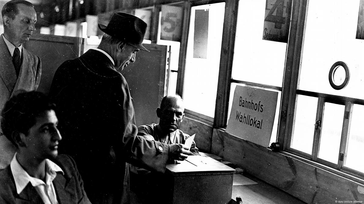 Las primeras elecciones alemanas tras la II Guerra Mundial DW 12/08